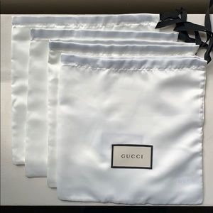 BRAND NEW NEVER USED Gucci dust bags !SOLD!